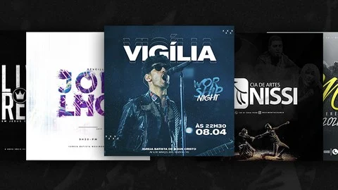 Design para igrejas 2 com o Adobe Photoshop